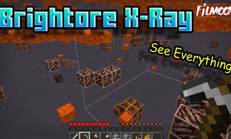 ماين كرافت مود Brightore X-Ray